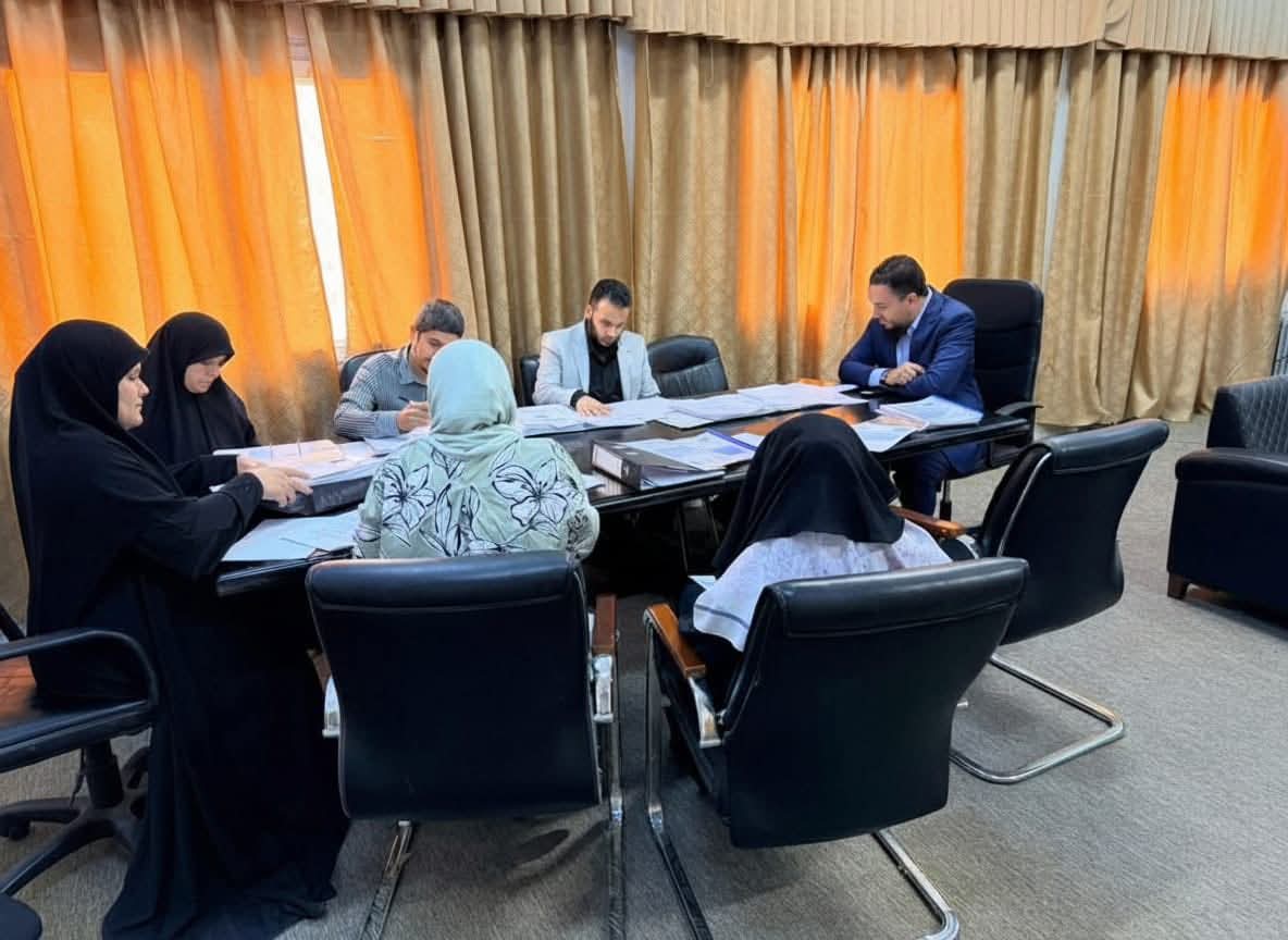 اجتماع فريق معايير الاعتماد المؤسسي