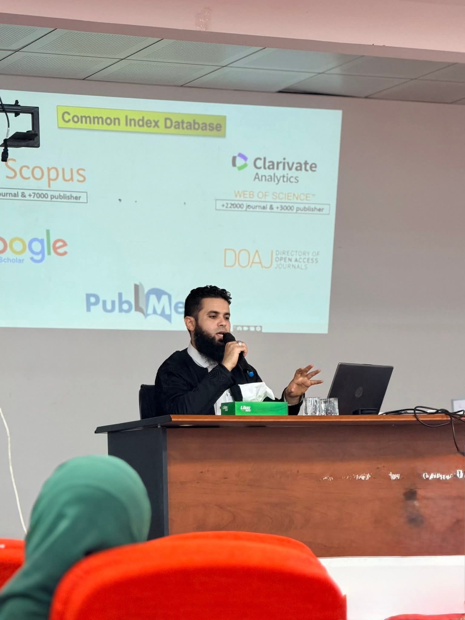 ورشة عمل اساسيات النشر العلمي